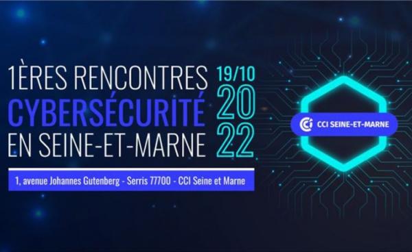 Affiche Conférence Cybersécurité CCI 77
